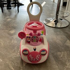 Disney toddler car with multi functions.